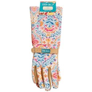 NWT The Pioneer Woman Folk Geo Floral Long Gardening Gloves Size Large *READ*‎